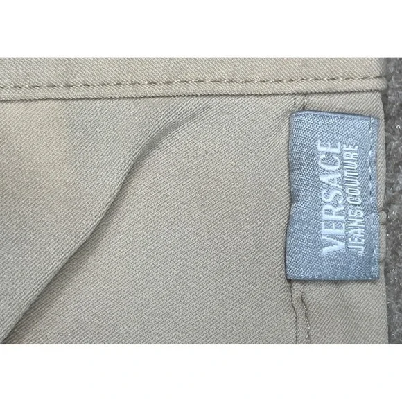 Versace Jeans Couture Ittierre Vintage Men's 5 Pocket Casual Pants Size 28x33 - Picture 6 of 16